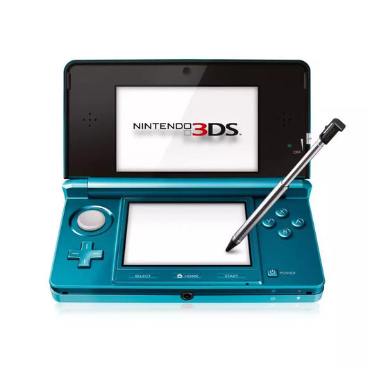 (Pre-Owned, Very Good) Nintendo 3DS Portable Gaming Console With Dual Screen and Cameras (Blue) (90 Days Warranty)