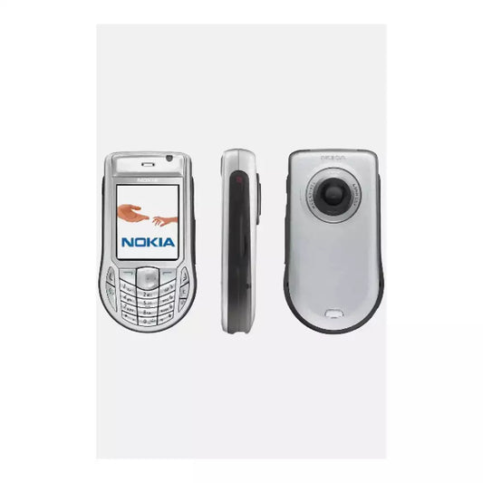 (Pre-Owned, Good) Nokia 6630 Symbian Phone (Silver) (60 Days Warranty)