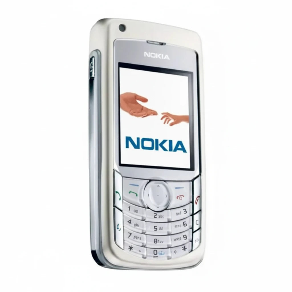 (Pre-Owned, Good) Nokia 6680 Symbian Phone (Silver) (60 Days Warranty) (Display has some signs of age)