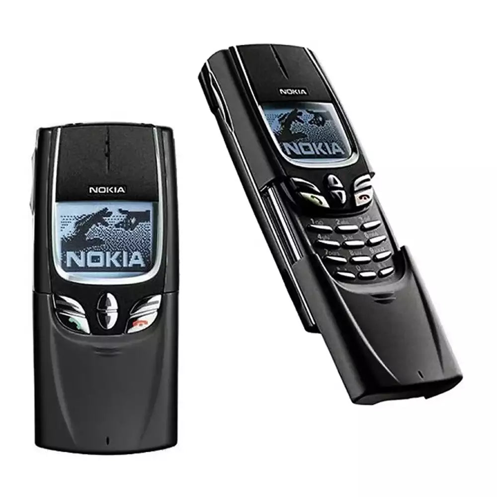 (Pre-Owned, Excellent) Nokia 8850 Slider Phone (1999) (With New Housing and Battery) (90 Days Warranty)