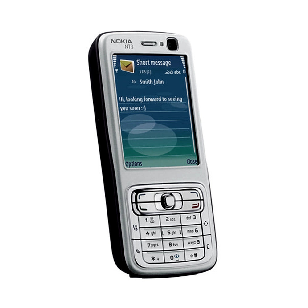 (Pre-Owned, Good) Nokia N73 Music Edition Symbian Mobile Phone With 3.2 MP Carl Zeiss Camera, Stereo Speakers (Black) (60 Days Warranty)