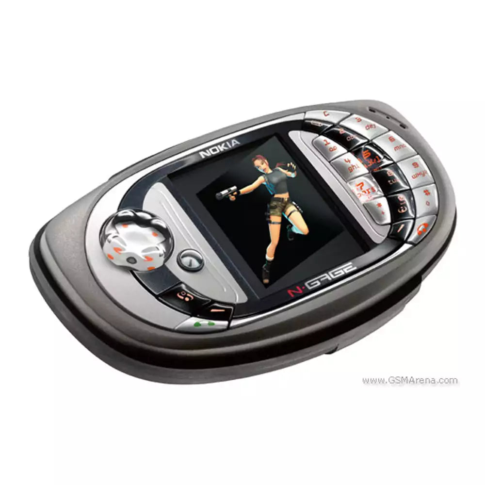 (Pre-Owned, Good) Nokia N-Gage QD (NGage QD) Retro Gaming Phone (Gray) (60 Days Warranty)