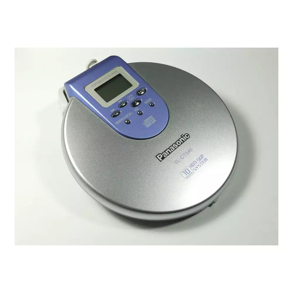 (Pre-Owned, Works On Power Only, Good) Panasonic SL-CT540 Portable CD Player Anti-Shock Protection, MP3 Playback (Biege and Pink) (60 Days Warranty)