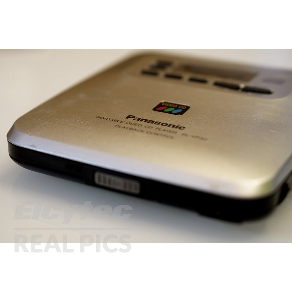 (Pre-Owned, Very Good) Panasonic SL-VP30 Portable VCD (CD, VCD Playback) (Made in Japan) (Silver) (90 Days Warranty)
