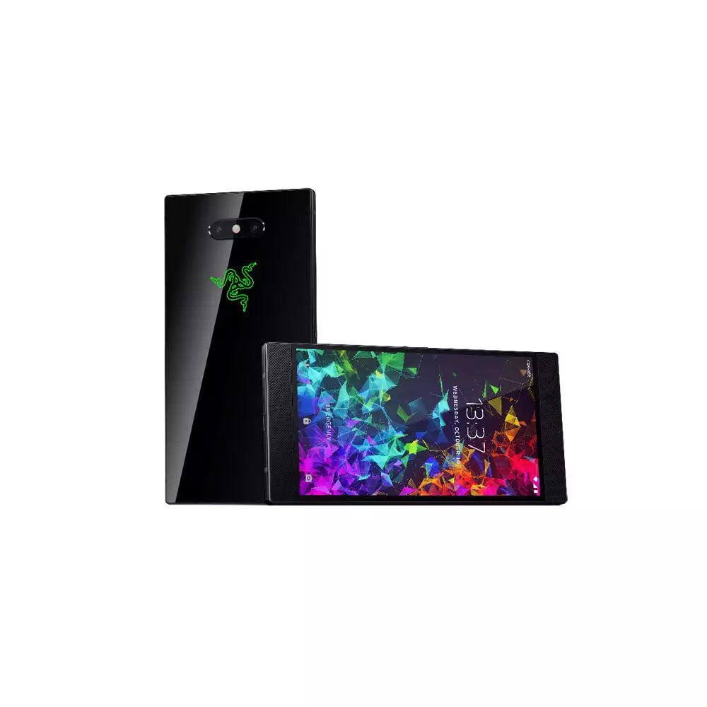 (Pre-Owned, Excellent) Razer Phone 2 With RGB Chroma, 120Hz IGZO IPS Display, THX Stereo Speakers (8GB, 64GB) (Black) (90 Days Warranty)