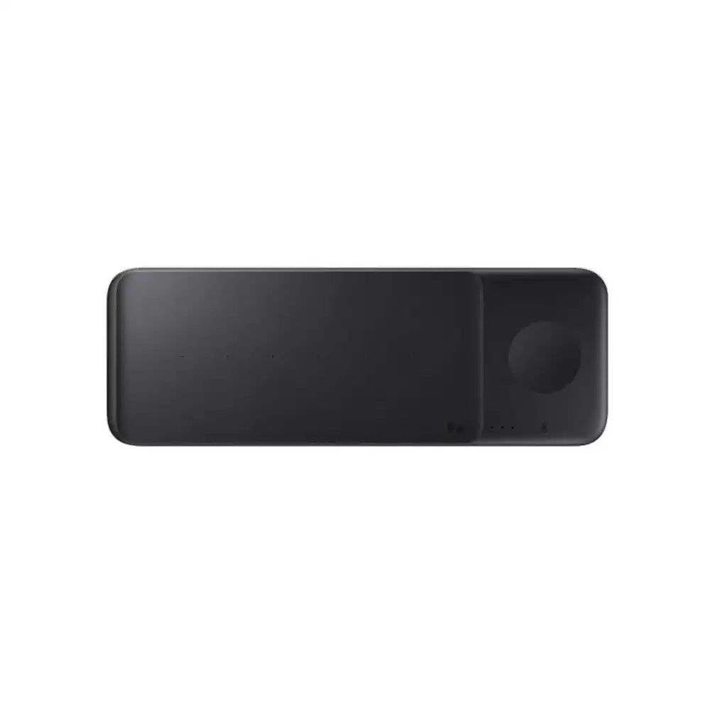 (Pre-Owned, Very Good) Samsung Fast Wireless Charger Trio Pad 9W, Qi Wireless Charger , Charge Up To 3 Devices At Once Compatible For Galaxy Smartphones, iPhones, Earphones and Watches (Black) (90 Days Warranty)