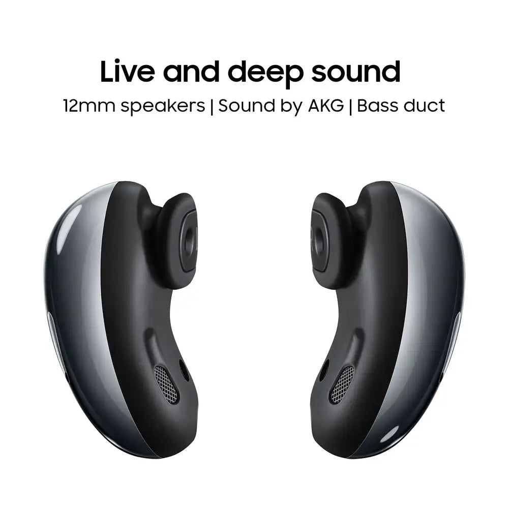 (Pre-Owned, Good) SAMSUNG Galaxy Buds Live Bluetooth Headset True Wireless Earbuds With ANC (Black) (60 Days Warranty)