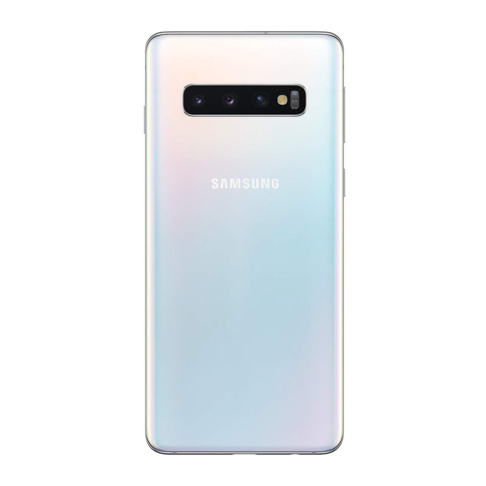(Pre-Owned, Good) Samsung Galaxy S10 (White, 8GB RAM, 128GB Storage) (Prism White) (60 Days Warranty) (Has Visible Scratches)