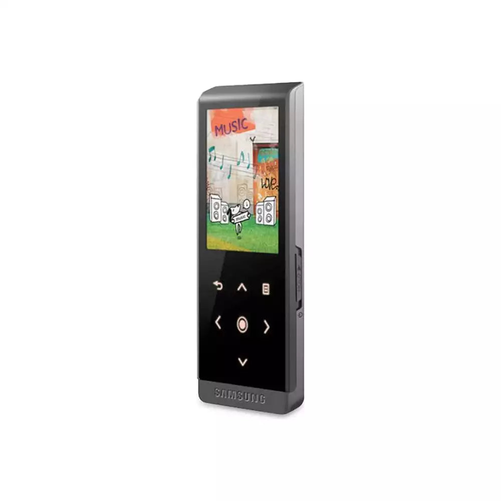 (Pre-Owned, Good) Samsung YP-T10 Portable Music Player With Bluetooth (4GB) (Black) (60 Days Warranty)