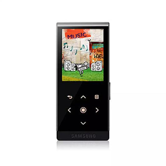 (Pre-Owned, Good) Samsung YP-T10 Portable Music Player With Bluetooth (4GB) (Black) (60 Days Warranty)