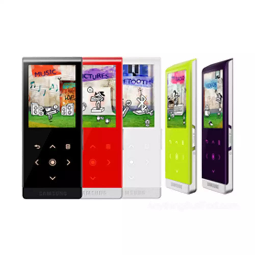 (Pre-Owned, Good) Samsung YP-T10 Portable Music Player With Bluetooth (4GB) (Black) (60 Days Warranty)