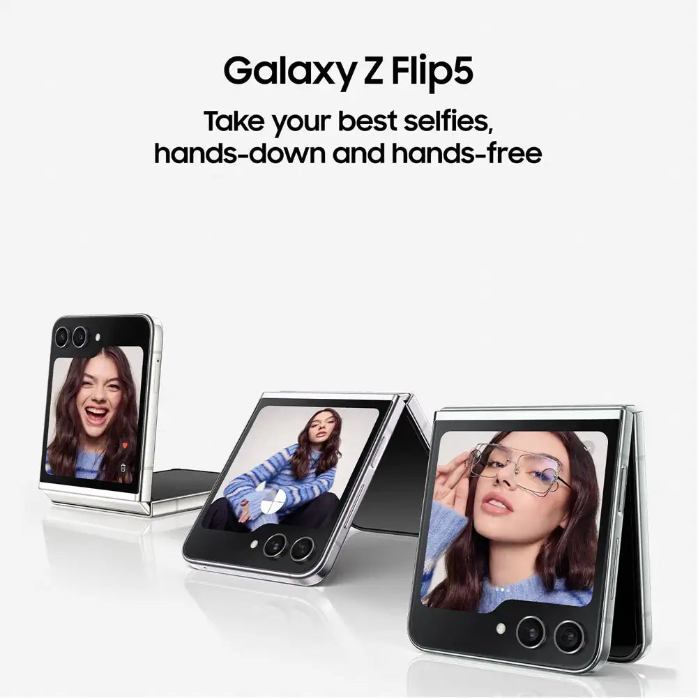 (Pre-Owned) Samsung Galaxy Z Flip5 5G (8GB RAM, 256GB Storage) (Mint, Black)