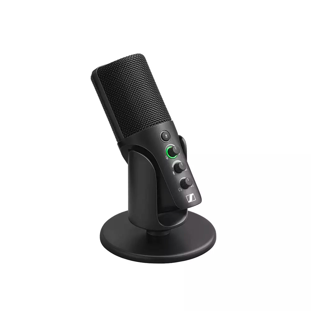 (Open Box) Sennheiser Profile USB Microphone for Podcasting, Recording, Streaming & Gaming. Built-in Headphone Output, All Metal housing and Cardioid Condenser Capsule (Black) (6 Months Warranty)