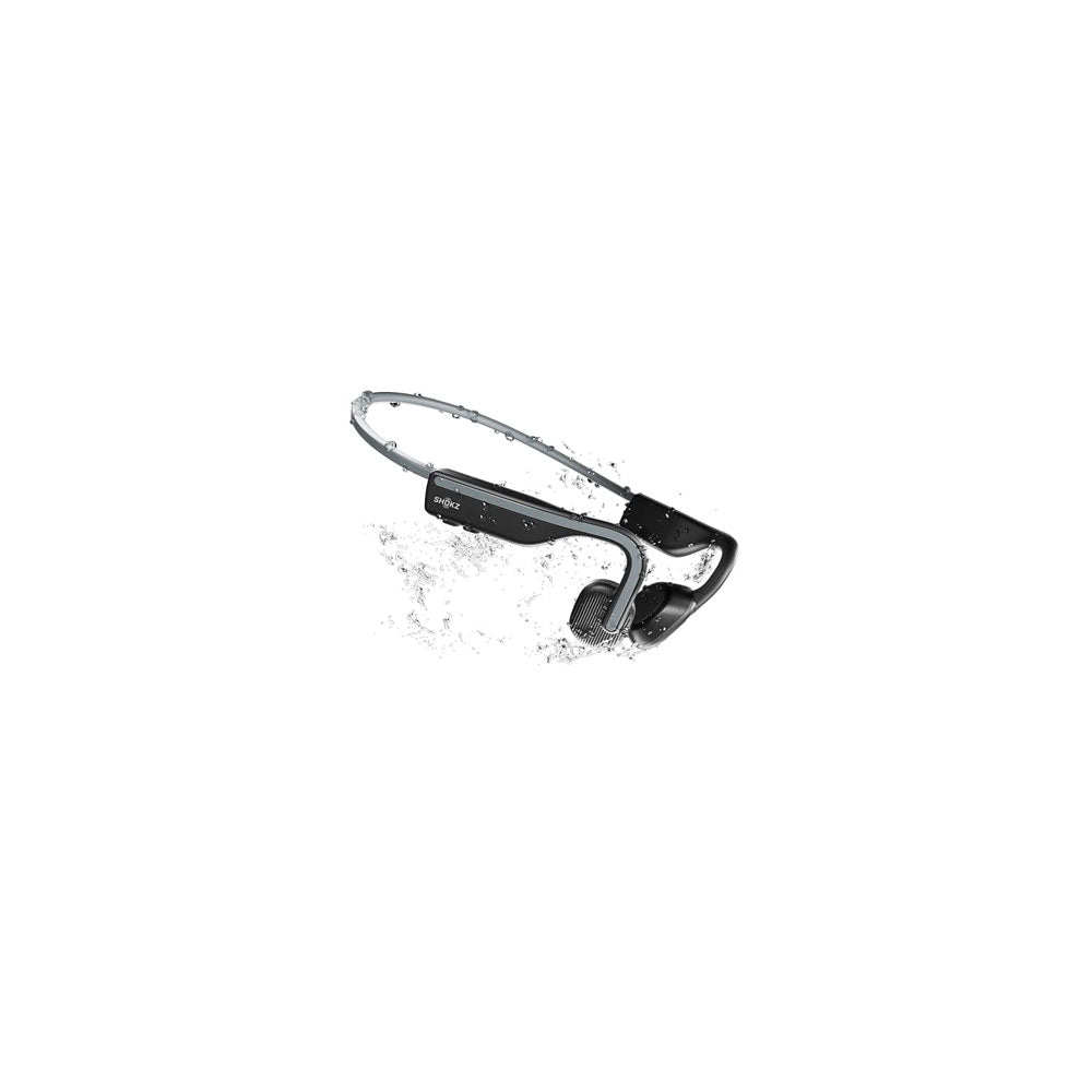(Pre-Owned, Very Good) SHOKZ OpenMove On Ear Bluetooth Sport Headphones, Bone Conduction Wireless Earphones, Sweat-proof for Running and Workouts (Grey) (90 Days Warranty)