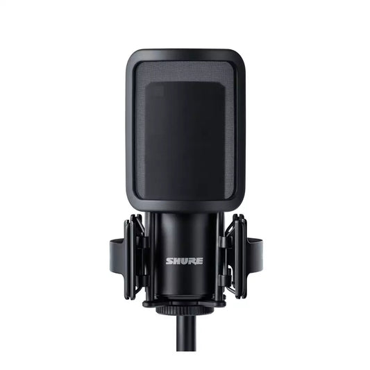 (Pre-Owned, Excellent) Shure SM4 Studio Recording Microphone Kit, XLR Home Studio Condenser Mic with Mix-Ready Audio (Black) (6 Months Warranty)