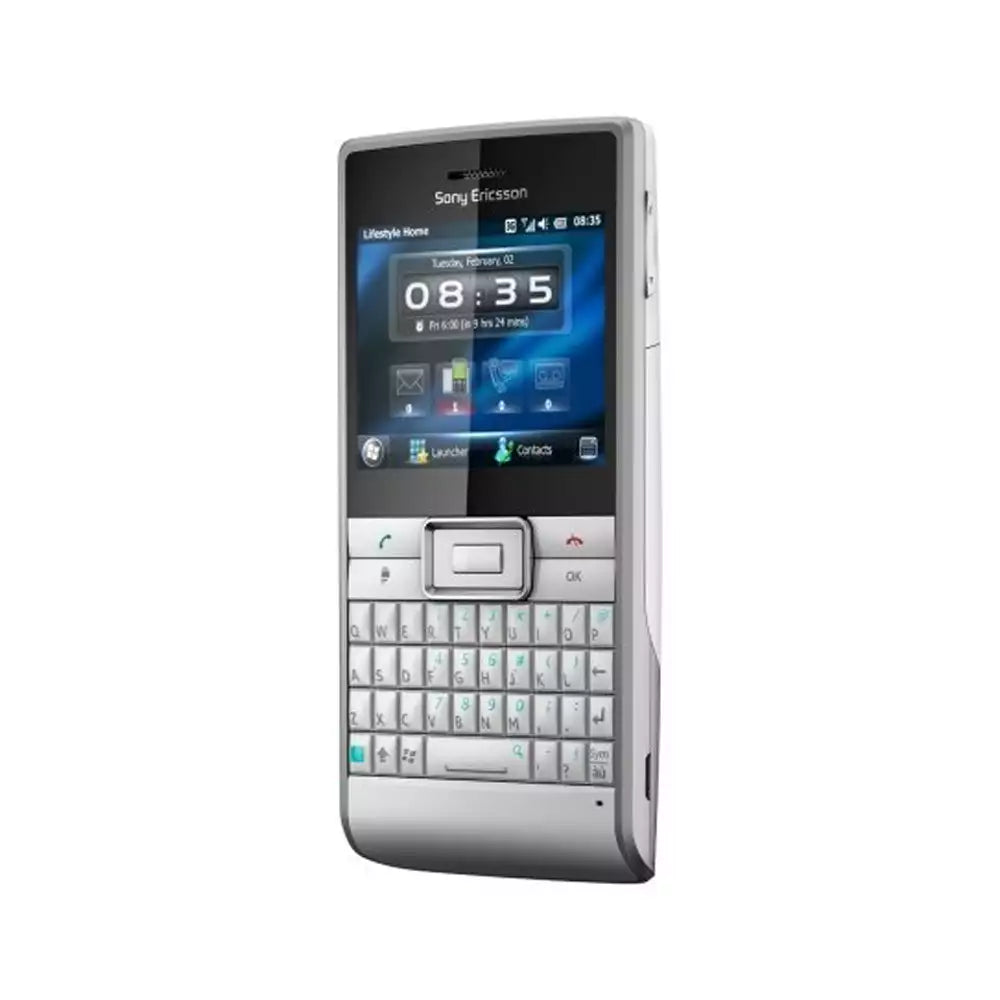 (Pre-Owned, Very Good) Sony Ericsson Aspen Windows Phone (6.5) With QWERTY Keyboard and Touch Display (Silver) (60 Days Warranty) (With Retail Box)