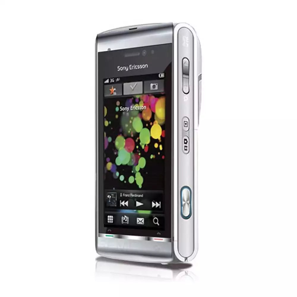 (Open Box Condition) Sony Ericsson Satio (Idou) 12MP Camera (Xenon + LED Flash) (FM Radio) (Silver) + Sony Ericsson Earphones (90 Days Warranty)