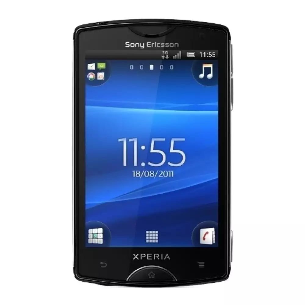 (Pre-Owned, Fair) Sony Ericsson Xperia Mini With HD Video Recording and 1 GHz Snapdragon S2 Processor (FM Radio) (Black) (60 Days Warranty)