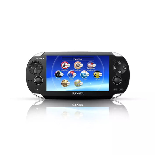 (Pre-Owned, Good) Sony PS Vita 1000 With 5" OLED Display, Rear Touch Pad, Motion Sensors (Black) + Bose IE Earphones (60 Days Warranty)