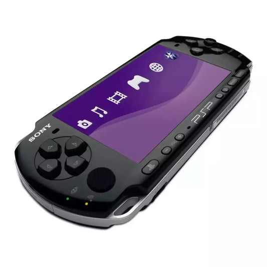 (Pre-Owned, Very Good) Sony PlayStation Portable (PSP 3000) 3004 + 128GB Memory Card With 50 Premium Games (Black) (60 Days Warranty)