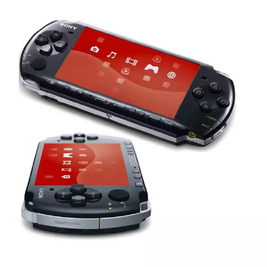 (Pre-Owned, Very Good) Sony PlayStation Portable (PSP 2000) 2004 With 64GB Memory card Comes With 45 Premium Games (Black, Silver) (60 Days Warranty)