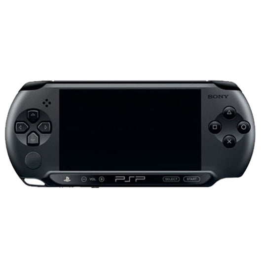 (Pre-Owned, Very Good) Sony PlayStation Portable PSP E1004 (E1000 PSP Street) Portable Gaming Console + 64GB Memory Card (With 45+ Games) (Black, White) (90 Days Warranty)