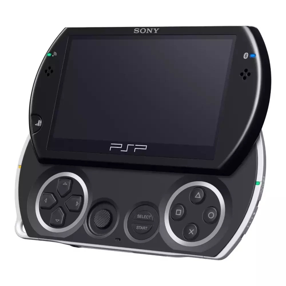 (Pre-Owned, Good) Sony PSP Go Portable Gaming Console 16GB + 15 Premium Games (White) + Bose Earphones (90 Days Warranty)