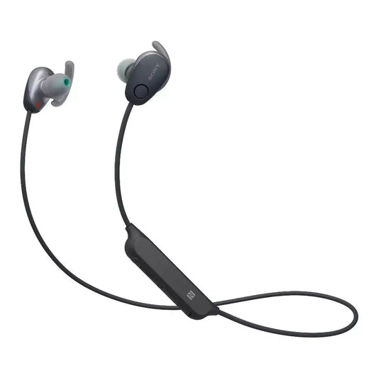 (Pre-Owned, Very Good) Sony SP600N Wireless Bluetooth Noise Canceling Sports In-Ear Headphones (Black) (60 Days Warranty)