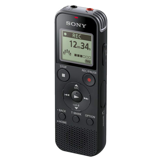 (Open Box) Sony ICD-PX470 Light Weight Voice Recorder, with 20 Hrs Battery (4GB) (Black) (6 Months Warranty)