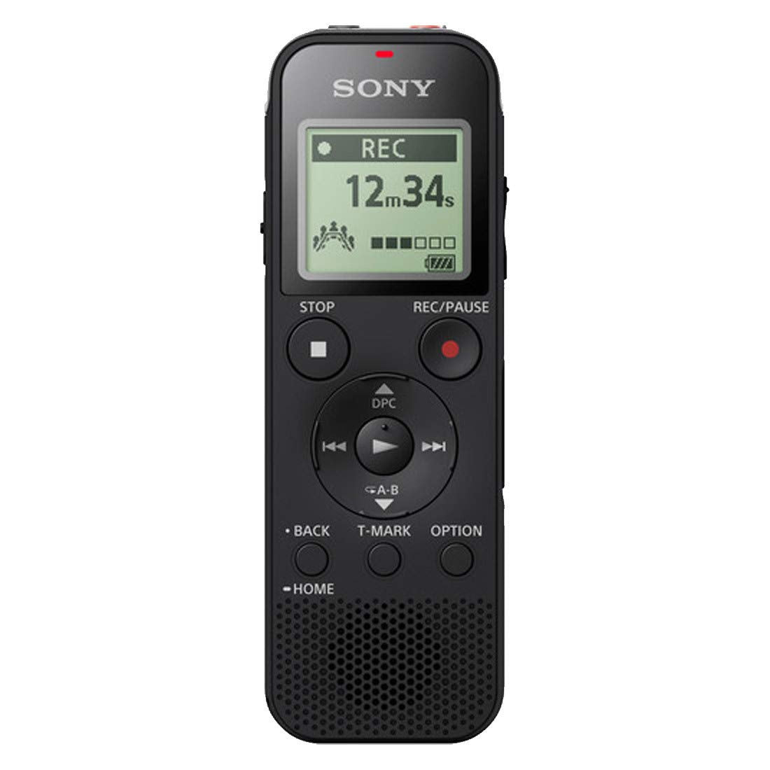 (Open Box) Sony ICD-UX570F Light Weight Voice Recorder, with 20 Hrs Battery (4GB) (Black) (6 Months Warranty)