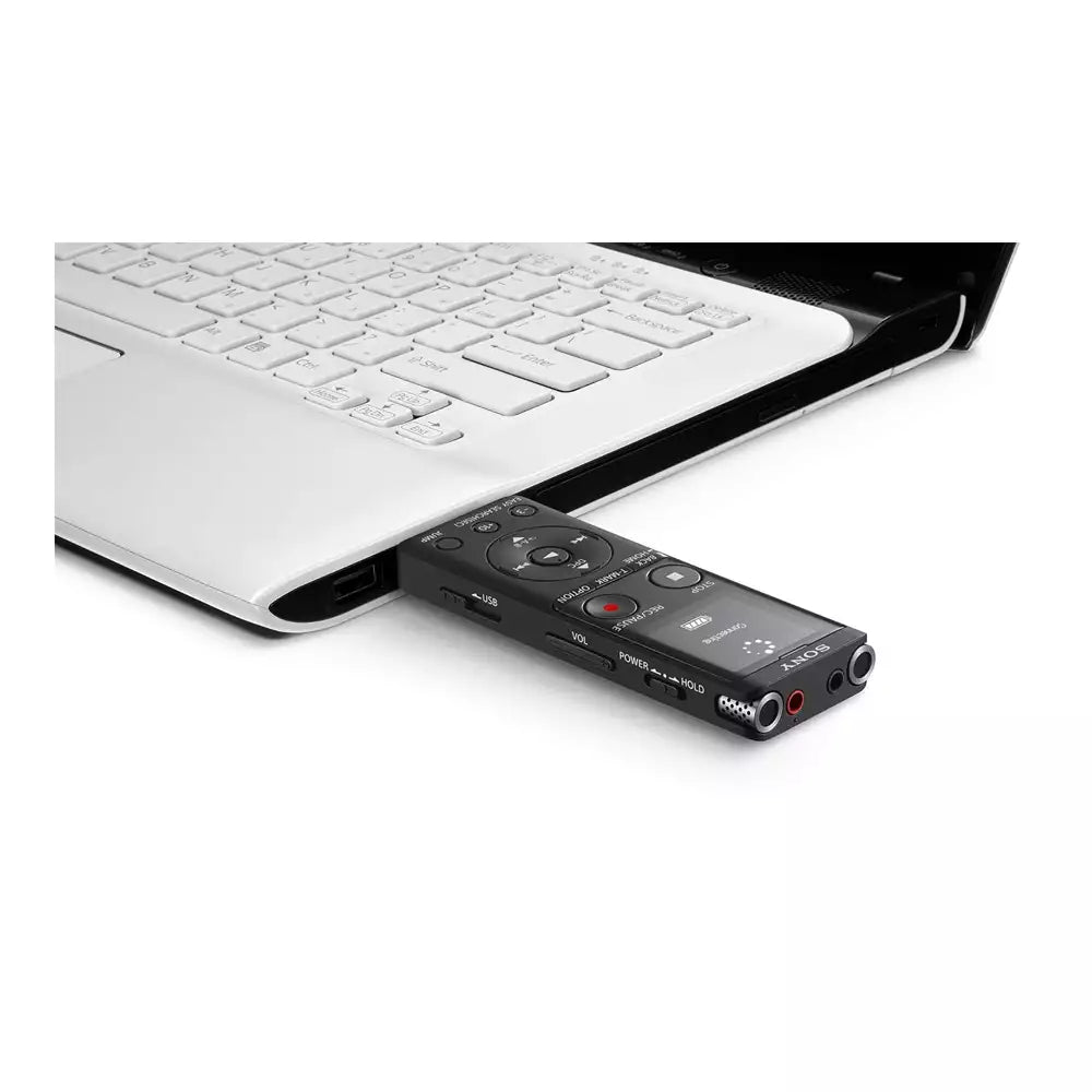 (Open Box) Sony ICD-UX470F Digital Voice Recorder (4GB) (Black) (6 Months Warranty)