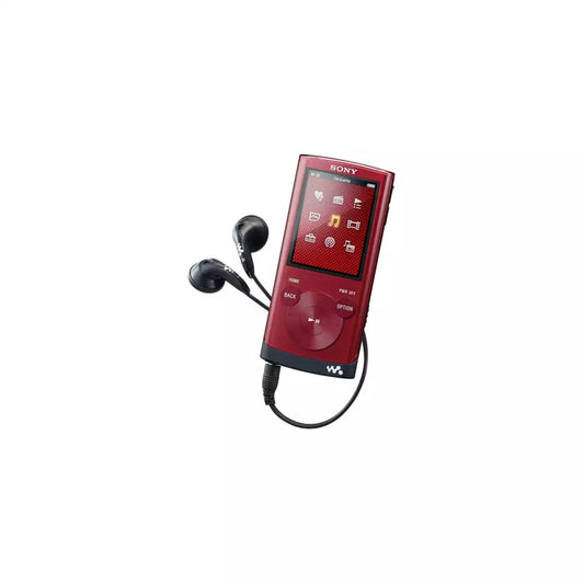 (Pre-Owned, Good) Sony Walkman NWZ-E353 Music Player (4GB) (Red) (FM Radio) (60 Days Warranty)