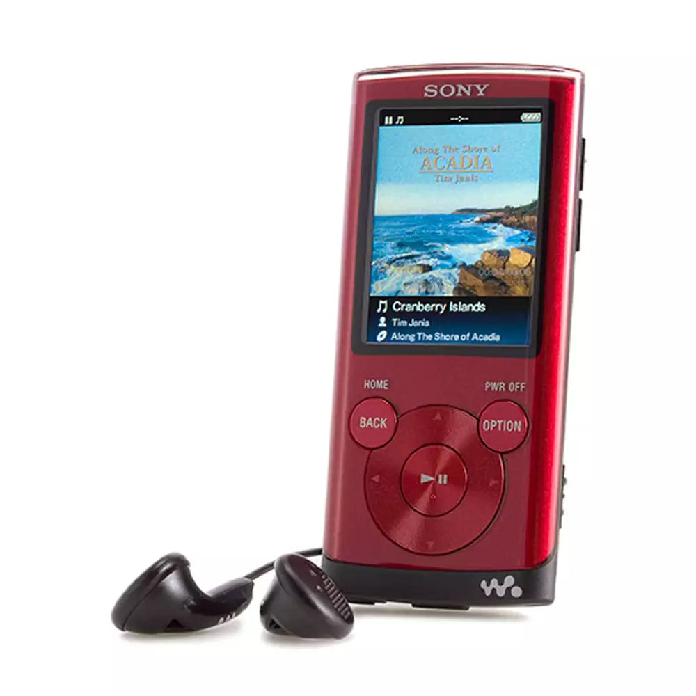(Pre-Owned, Good) Sony Walkman NWZ-E353 Music Player (4GB) (Red) (FM Radio) (60 Days Warranty)