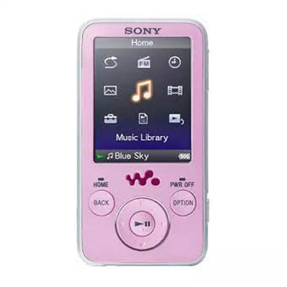 (Pre-Owned, Very Good) Sony NWZ-E436F E-Series Walkman 4GB MP3 Player With Radio, Photos (60 Days Warranty)