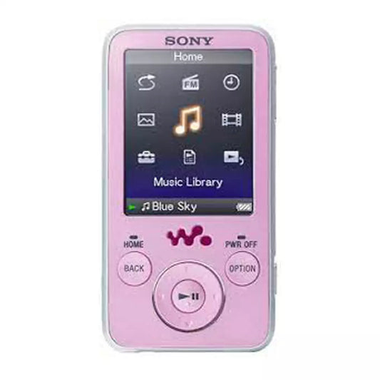 (Pre-Owned, Very Good) Sony NWZ-E436F E-Series Walkman 4GB MP3 Player With Radio, Photos (60 Days Warranty)