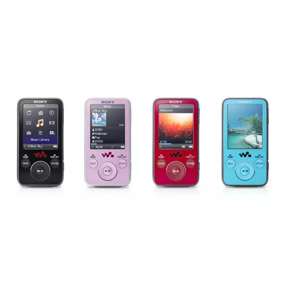 (Pre-Owned, Very Good) Sony NWZ-E436F E-Series Walkman 4GB MP3 Player With Radio, Photos (60 Days Warranty)