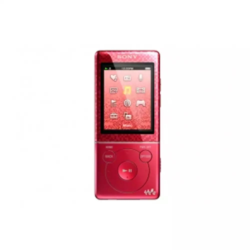 (Pre-Owned, Good) Sony Walkman NWZ-E473 Music Player (4GB) (Red) (FM Radio) (60 Days Warranty)