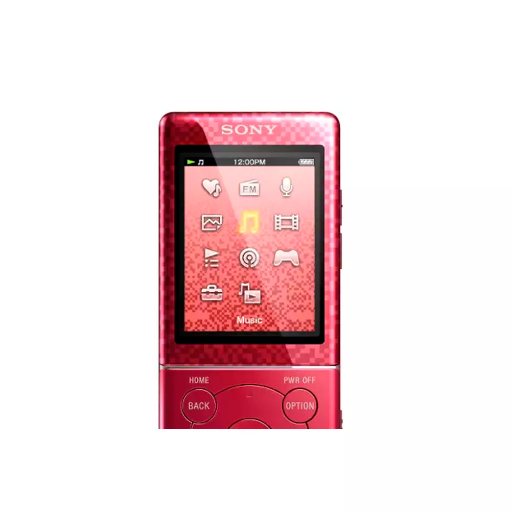 (Pre-Owned, Good) Sony Walkman NWZ-E473 Music Player (4GB) (Red) (FM Radio) (60 Days Warranty)