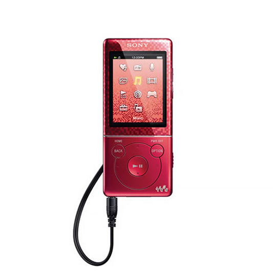 (Pre-Owned, Good) Sony Walkman NWZ-E473 Music Player (4GB) (Red) (FM Radio) (60 Days Warranty)