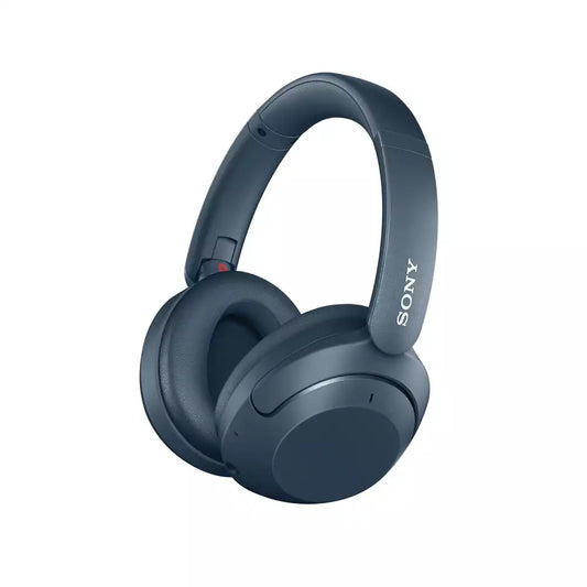 (Pre-Owned, Very Good) Sony WH-XB910N Extra BASS Noise Cancellation Headphones Wireless Bluetooth Over The Ear Headset with Mic, 30Hrs Battery Life (Black, Blue) (60 Days Warranty)