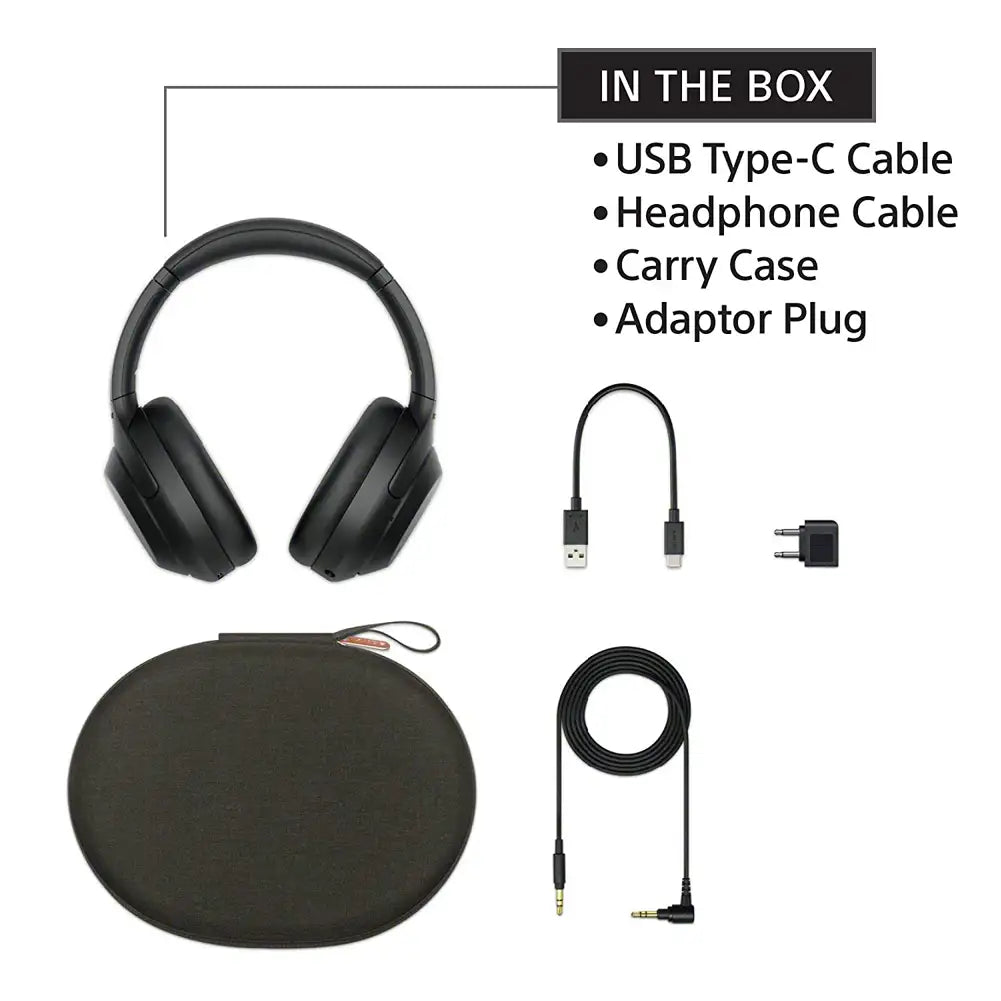 (Pre-Owned, Fair) Sony WH-1000XM4 Industry Leading Wireless Noise Cancelling Headphones, Bluetooth Headset with Mic for Phone Calls, 30 Hours Battery Life, Quick Charge, Touch Control (Black) (60 Days Warranty) (Heavy Scratches On Headband)