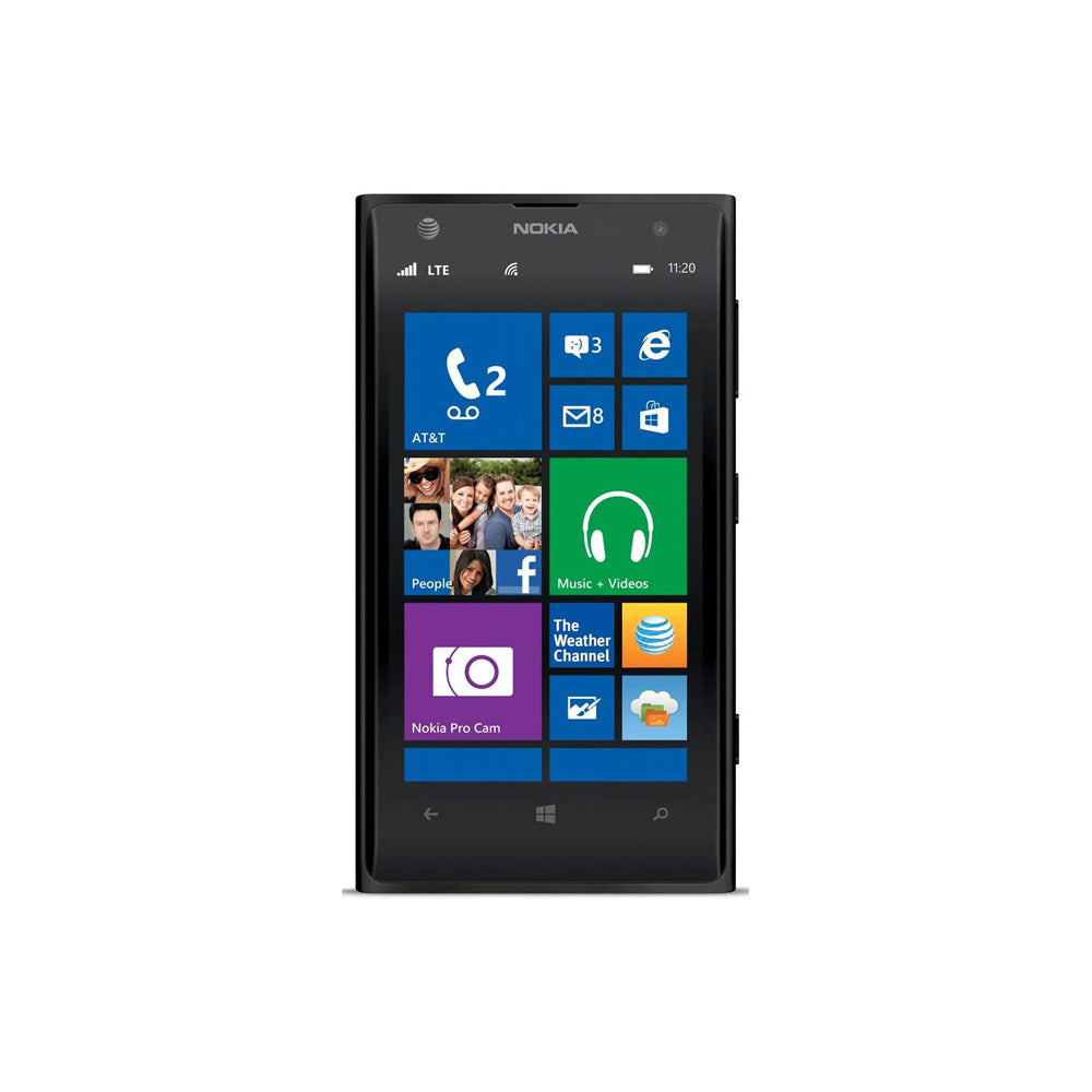 (Pre-Owned, Very Good) Nokia Lumia 1020 Windows Smartphone With PureView 41 MP Camera (32GB) (Yellow, White, Black) (90 Days Warranty)