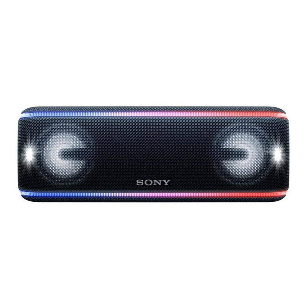 (Pre-Owned, Very Good) Sony SRS-XB41 Wireless Extra Bass Bluetooth Speaker with 24 Hours Battery Life, Party Chain, Party Light, Waterproof, Dustproof, Rustproof, Speaker wih Mic, Loud Audio for Phone Calls (Black) (60 Days Warranty)