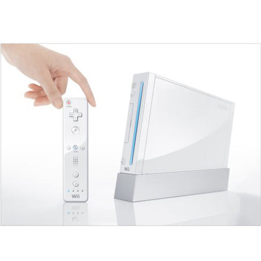 (Pre-Owned, Good) Nintendo Wii Gaming Console With Motion/Gesture Control (White) (60 Days Warranty)