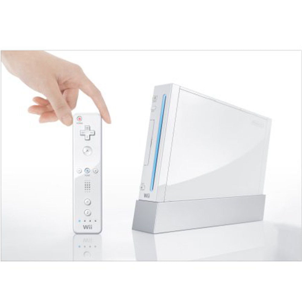 (Pre-Owned, Good) Nintendo Wii Gaming Console With Motion/Gesture Control (White) (60 Days Warranty)