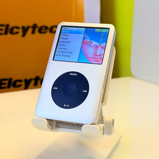 (Open Box Condition) Apple iPod Classic 6th Generation 160GB (Custom Silver and Black Color) + Apple EarPods (150 Days Warranty)