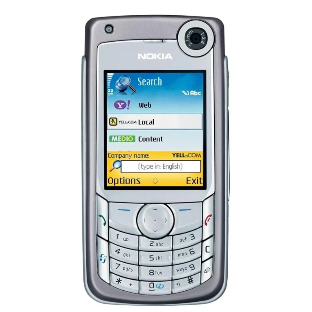(Pre-Owned, Excellent) Nokia 6680 Symbian Phone (Pink) (90 Days Warranty) (With New Housing) + Nokia Earphones