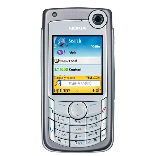 (Pre-Owned, Excellent) Nokia 6680 Symbian Phone (Pink) (90 Days Warranty) (With New Housing) + Nokia Earphones