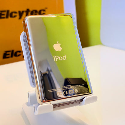 (Open Box Condition) Apple iPod Classic 6th Generation 160GB (Custom Silver and Black Color) + Apple EarPods (150 Days Warranty)