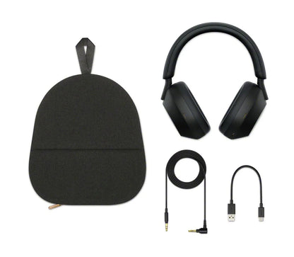 (Pre-Owned, Excellent) Sony WH-1000XM5 Wireless Industry Leading Active Noise Cancelling Bluetooth Headphones, 8 Mics for Clear Calling, 30Hr Battery, 3 Min Charge for 3 Hours Playback, Multi Point Connectivity (Black)